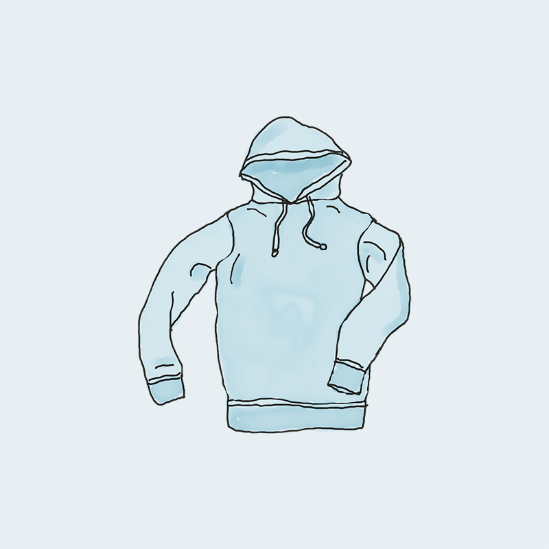 hoodie-blue-1.jpg Dibujo de una sudadera con capucha azul claro.