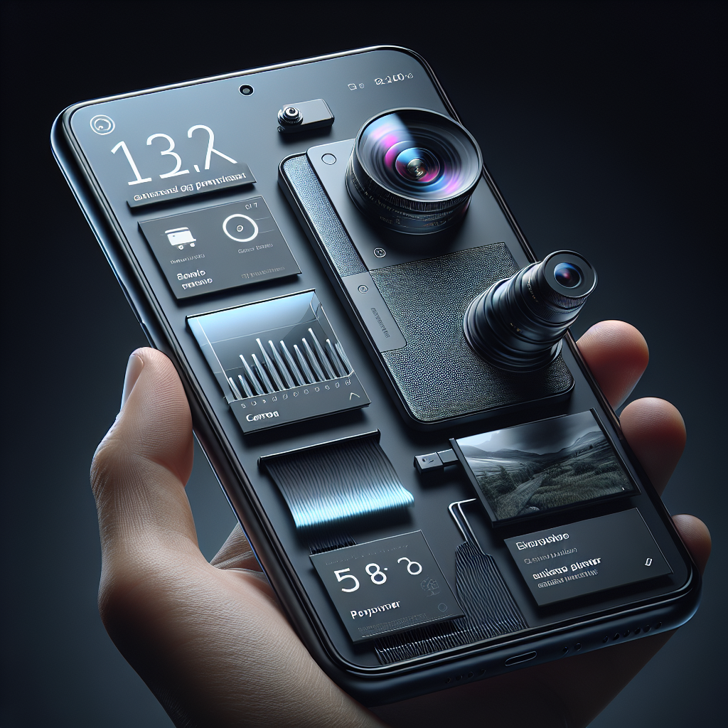 Nuevo teléfono inteligente: cámara mejorada, potente procesador y larga duración de batería