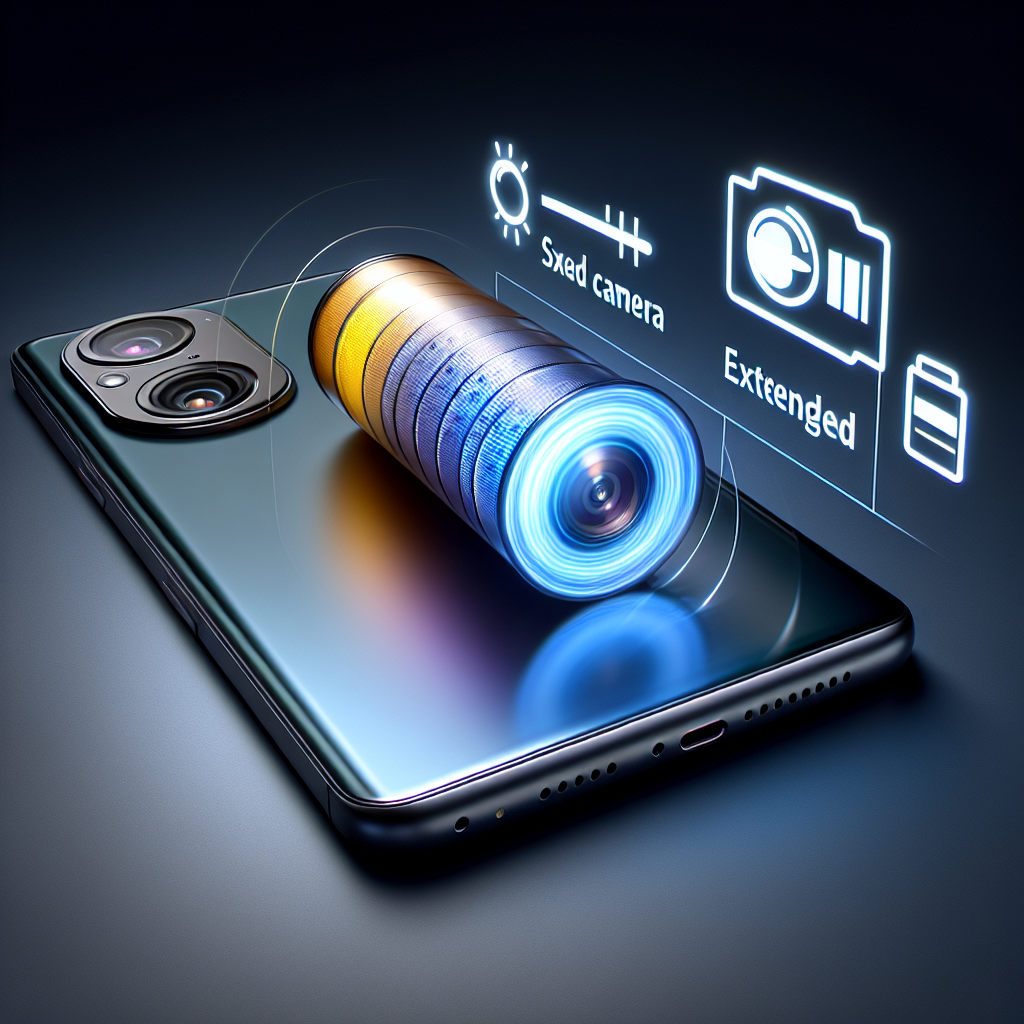 Nuevas características del teléfono inteligente: cámara mejorada, diseño innovador y mayor duración de batería